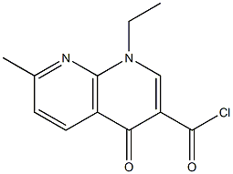 1,8-NAPHTHYRIDINE-3-CARBONYL CHLORIDE,1-ETHYL-1,4-DIHYDRO-7-METHYL-4-OXO CAS#: 52377-28-3