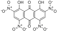 1,8-dihydroxy-2,4,5,7-tetranitroanthraquinone CAS#: 517-92-0