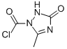 1H-1,2,4-Triazole-1-carbonyl chloride, 2,3-dihydro-5-methyl-3-oxo- (9CI) CAS#: 54945-02-7