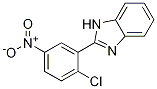 1H-BENZIMIDAZOLE, 2-(2-CHLORO-5-NITROPHENYL)- CAS#: 54255-79-7