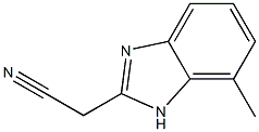 1H-Benzimidazole-2-acetonitrile,4-methyl-(9CI) CAS#: 55025-38-2