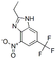 1H-Benzimidazole, 2-ethyl-4-nitro-6-(trifluoromethyl)- CAS#: 51026-15-4