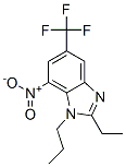 1H-Benzimidazole, 2-ethyl-7-nitro-1-propyl-5-(trifluoromethyl)- CAS#: 55702-44-8