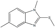 1H-Benzimidazole,1,5-dimethyl-2-(methylthio)-(9CI) CAS#: 419540-44-6