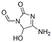 1H-Imidazole-1-carboxaldehyde, 4-amino-2,5-dihydro-5-hydroxy-2-oxo- (9CI) CAS#: 51495-77-3