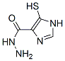 1H-Imidazole-4-carboxylicacid,5-mercapto-,hydrazide(9CI) CAS#: 58413-35-7
