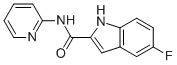 1H-Indole-2-carboxamide,5-fluoro-N-2-pyridinyl-(9CI) CAS#: 518060-39-4
