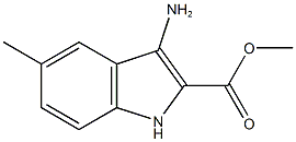1H-Indole-2-carboxylicacid,3-amino-5-methyl-,methylester(9CI) CAS#: 462068-67-3