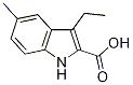 1H-Indole-2-carboxylicacid,3-ethyl-5-methyl-(9CI) CAS#: 446830-65-5