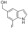 1H-Indole-5-methanol,7-fluoro-(9CI) CAS#: 424834-58-2