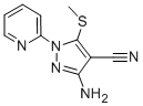 1H-PYRAZOLE-4-CARBONITRILE, 3-AMINO-5-(METHYLTHIO)-1-(2-PYRIDINYL)- CAS#: 501656-23-1