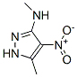 1H-Pyrazol-3-amine, N,5-dimethyl-4-nitro- CAS#: 53960-84-2