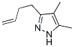 1H-Pyrazole, 3-(3-butenyl)-4,5-dimethyl- (9CI) CAS#: 53315-87-0