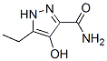 1H-Pyrazole-3-carboxamide, 5-ethyl-4-hydroxy- CAS#: 51173-01-4