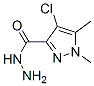 1H-Pyrazole-3-carboxylicacid,4-chloro-1,5-dimethyl-,hydrazide(9CI) CAS#: 512809-15-3