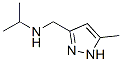 1H-Pyrazole-3-methanamine, 5-methyl-N-(1-methylethyl)- CAS#: 471880-40-7