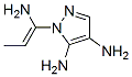 1H-Pyrazole-4,5-diamine, 1-(1-amino-1-propenyl)- (9CI) CAS#: 491843-00-6