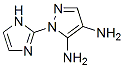 1H-Pyrazole-4,5-diamine, 1-(1H-imidazol-2-yl)- CAS#: 491872-67-4