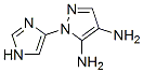 1H-Pyrazole-4,5-diamine, 1-(1H-imidazol-4-yl)- (9CI) CAS#: 491872-68-5