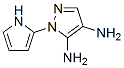1H-Pyrazole-4,5-diamine, 1-(1H-pyrrol-2-yl)- CAS#: 491872-66-3