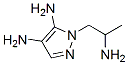 1H-Pyrazole-4,5-diamine, 1-(2-aminopropyl)- CAS#: 491842-82-1