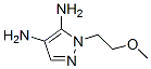 1H-Pyrazole-4,5-diamine, 1-(2-methoxyethyl)- CAS#: 439902-06-4
