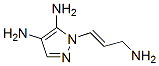 1H-Pyrazole-4,5-diamine, 1-(3-amino-1-propenyl)- (9CI) CAS#: 491843-01-7