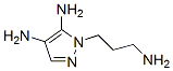 1H-Pyrazole-4,5-diamine, 1-(3-aminopropyl)- CAS#: 491842-81-0