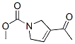 1H-Pyrrole-1-carboxylic acid, 3-acetyl-2,5-dihydro-, methyl ester (9CI) CAS#: 405910-69-2