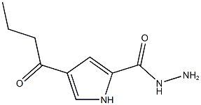 1H-Pyrrole-2-carboxylicacid,4-(1-oxobutyl)-,hydrazide(9CI) CAS#: 477848-80-9
