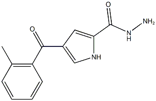 1H-Pyrrole-2-carboxylicacid,4-(2-methylbenzoyl)-,hydrazide(9CI) CAS#: 477858-85-8