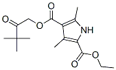 1H-Pyrrole-2,4-dicarboxylicacid,3,5-dimethyl-,4-(3,3-dimethyl-2-oxobutyl)2-ethylester(9CI) CAS#: 571922-93-5