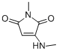 1H-Pyrrole-2,5-dione,1-methyl-3-(methylamino)- CAS#: 457959-68-1