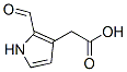 1H-Pyrrole-3-acetic acid, 2-formyl- (9CI) CAS#: 475986-34-6