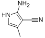 1H-Pyrrole-3-carbonitrile,2-amino-4-methyl-(9CI) CAS#: 59146-60-0