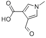 1H-Pyrrole-3-carboxylic acid, 4-formyl-1-methyl- (9CI) CAS#: 448236-04-2