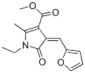 1H-Pyrrole-3-carboxylicacid,1-ethyl-4-(2-furanylmethylene)-4,5-dihydro-2-methyl-5-oxo-,methylester(9CI) CAS#: 593241-87-3