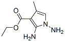 1H-Pyrrole-3-carboxylicacid,1,2-diamino-4-methyl-,ethylester(9CI) CAS#: 458527-73-6