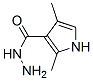 1H-Pyrrole-3-carboxylicacid,2,4-dimethyl-,hydrazide(9CI) CAS#: 500302-92-1