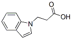 1H-indole-1-propionic acid CAS#: 6639-01-6
