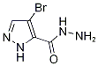 1H-pyrazole-5-carboxylic acid, 4-bromo-, hydrazide CAS#: 56976-82-0
