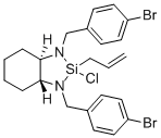 (1R,2R)-[1,2-Cyclohexanediamino-N,N'-bis(4-bromobenzyl)allylchlorosilane,min.98% CAS#: 546084-25-7