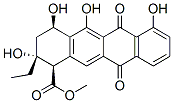 (1R,2R,4R)-2-Ethyl-1,2,3,4,6,11-hexahydro-2,4,5,7-tetrahydroxy-6,11-dioxo-1-naphthacenecarboxylic acid methyl ester CAS#: 53526-60-6