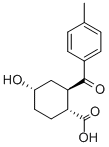 (1R,2R,4S)-REL-4-HYDROXY-2-(4-METHYL-BENZOYL)-CYCLOHEXANECARBOXYLIC ACID CAS#: 441015-88-9