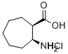 (1R,2S)-(-)-2-AMINOCYCLOHEPTANECARBOXYLIC ACID HYDROCHLORIDE CAS#: 522644-07-1