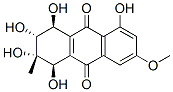 (1R,2S,3R,4S)-1,2,3,4,5-pentahydroxy-7-methoxy-2-methyl-3,4-dihydro-1H -anthracene-9,10-dione CAS#: 55809-88-6