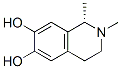 (1S)-1,2-dimethyl-3,4-dihydro-1H-isoquinoline-6,7-diol CAS#: 53622-85-8
