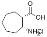 (1S,2R)-(+)-2-AMINOCYCLOHEPTANECARBOXYLIC ACID HYDROCHLORIDE CAS#: 522644-09-3
