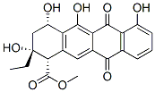 (1S,2R,4S)-2-Ethyl-1,2,3,4,6,11-hexahydro-2,4,5,7-tetrahydroxy-6,11-dioxo-1-naphthacenecarboxylic acid methyl ester CAS#: 53526-61-7