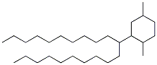 2-(1-Decylundecyl)-1,4-dimethylcyclohexane CAS#: 55429-27-1